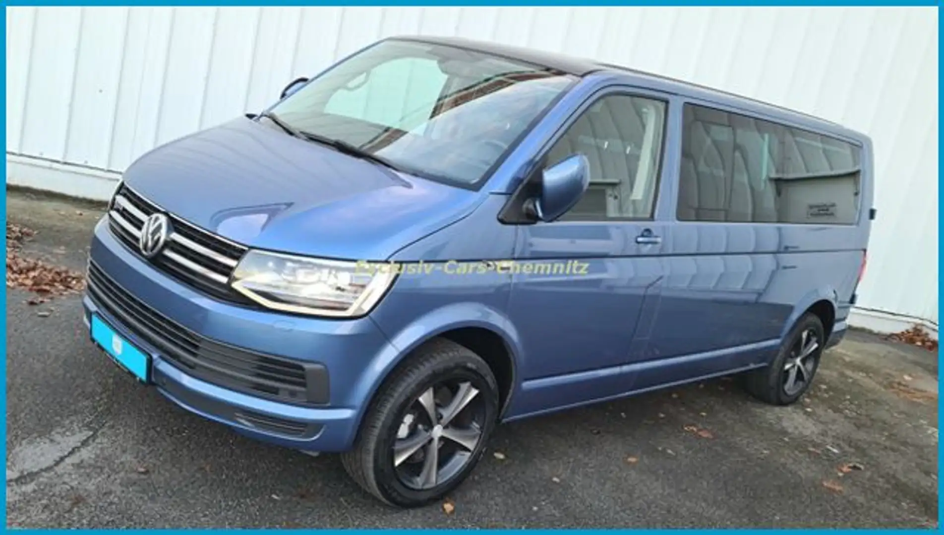 Volkswagen T6 Caravelle lang 4Motion FlügelTüren LED AHK Bleu - 2