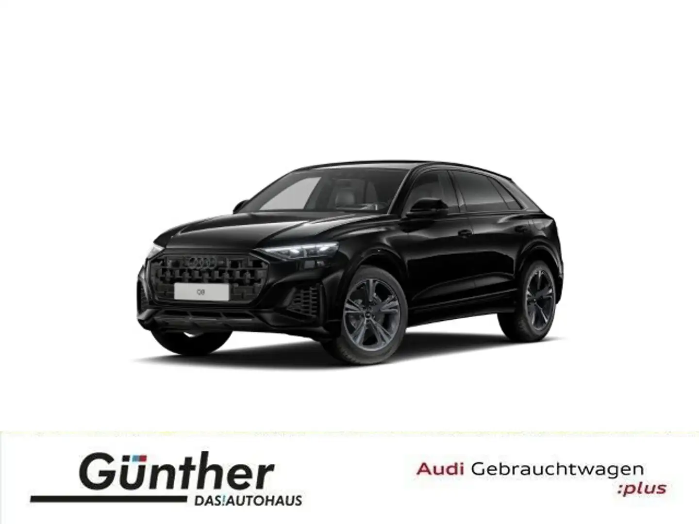 Audi Q8 55 TFSIe+WINTERRÄDER+AHK+LUFTFED+SITZBELÜFTUN Schwarz - 1