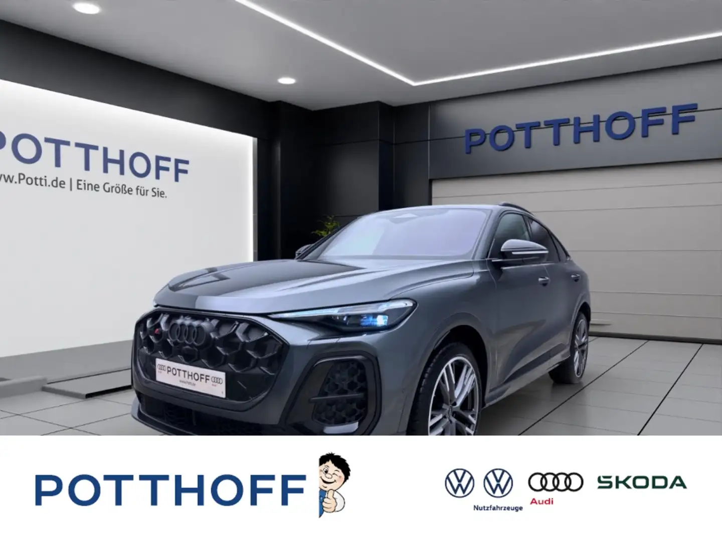 Audi SQ5 Sportback TFSI 270 kW S tronic NAVI B&O HuD AHK Szürke - 1