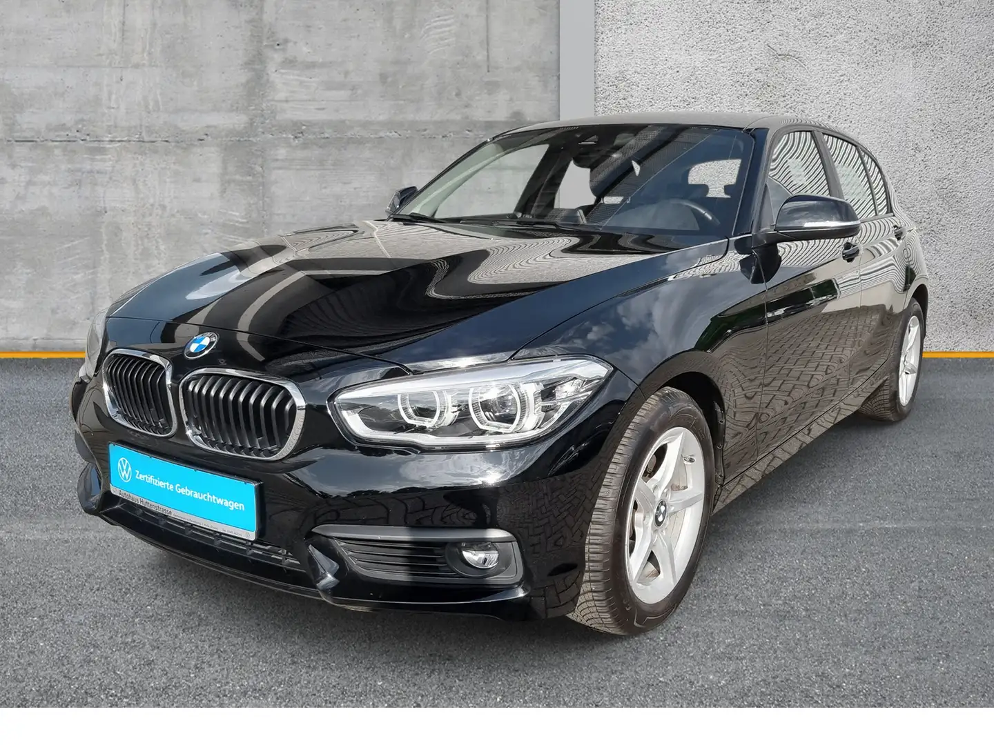 BMW 118 d Advantage LED NAVI SHZ PDC Noir - 1
