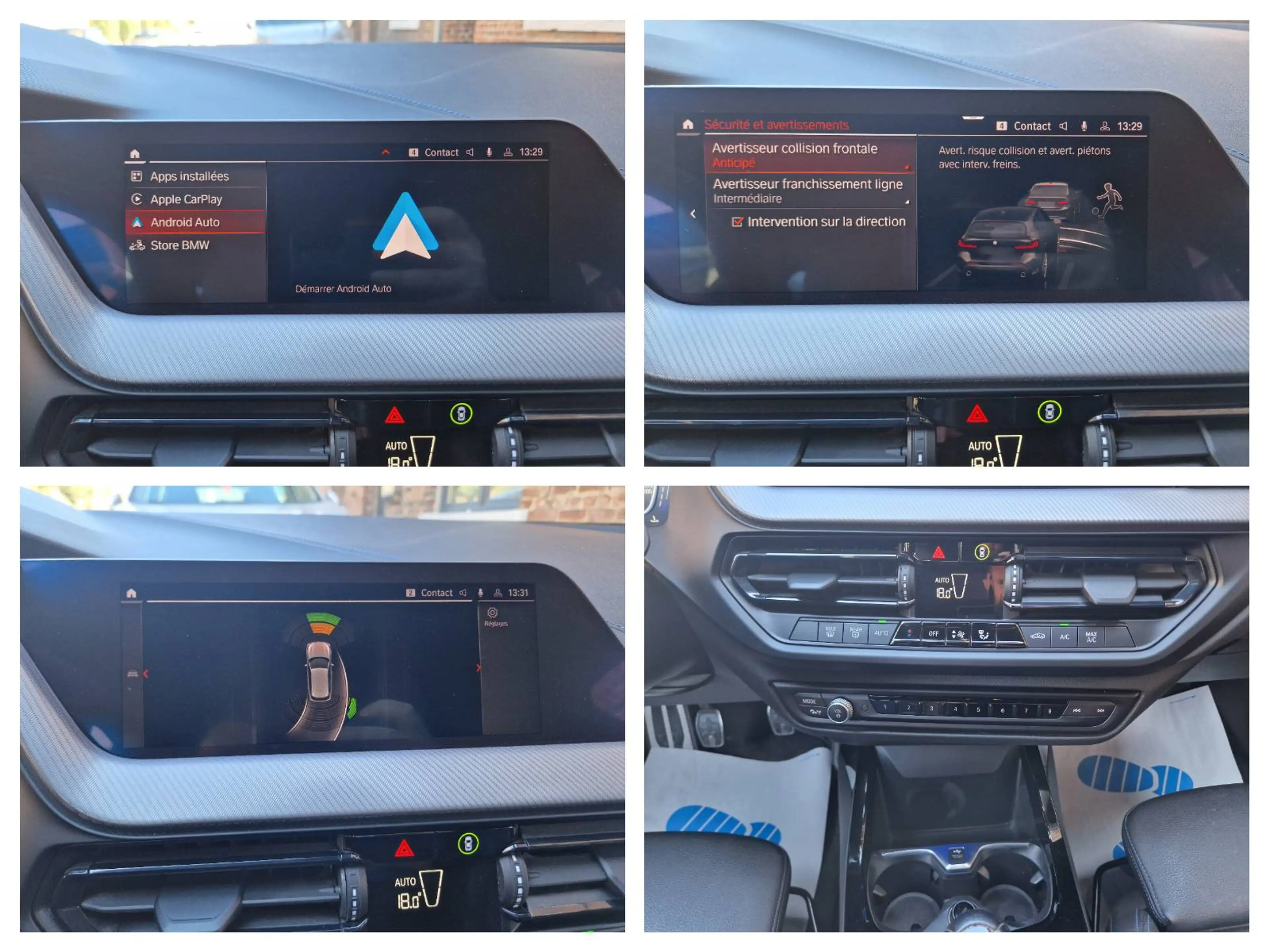 BMW 116 d PACK M SPORT*CARNET*XENON*GPS*CUIR*CARPLAY*PDC — photo 9