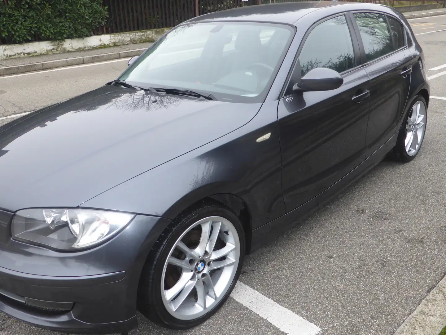 BMW 120 eletta diesel 177cv Grigio - 1