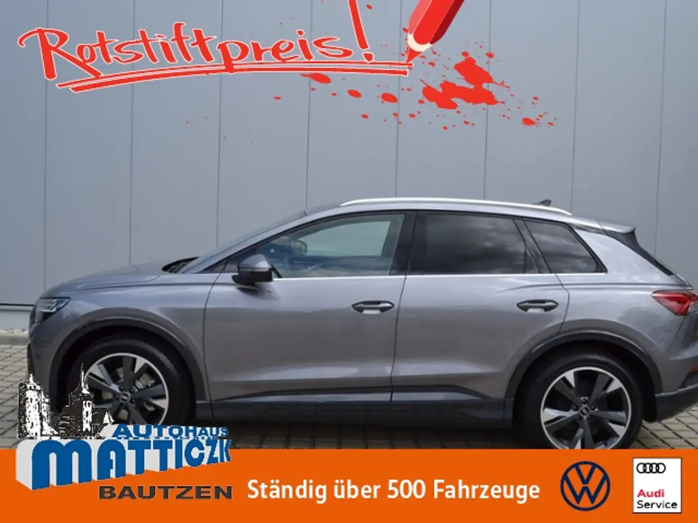Audi Q4 e-tron 35 Advanced MATRIX/DYNAMIK+INTERIEUR+ASSISTENZ/20 Grau - 1