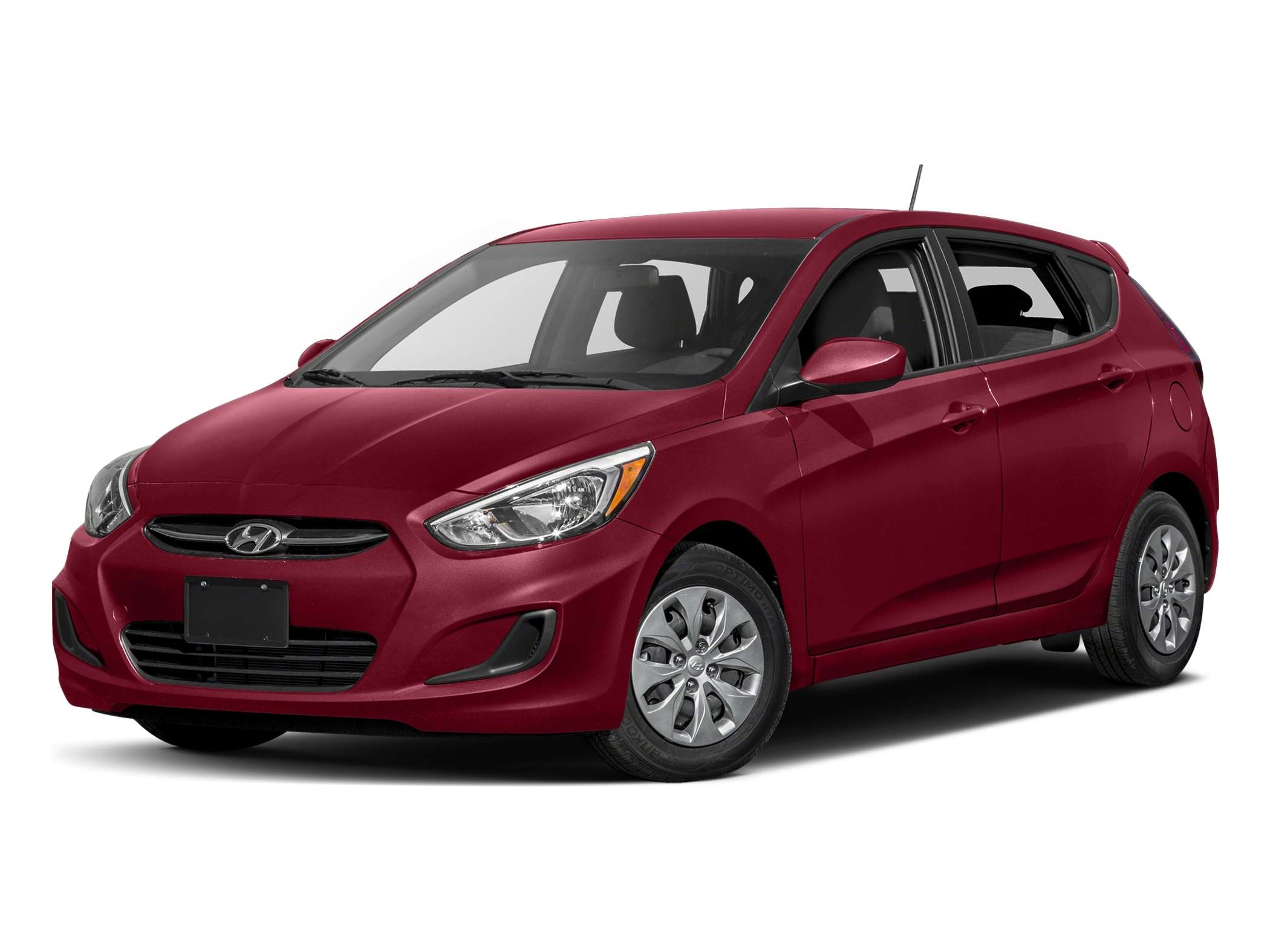 Red 2016 Hyundai Accent Hatchback  Automatic