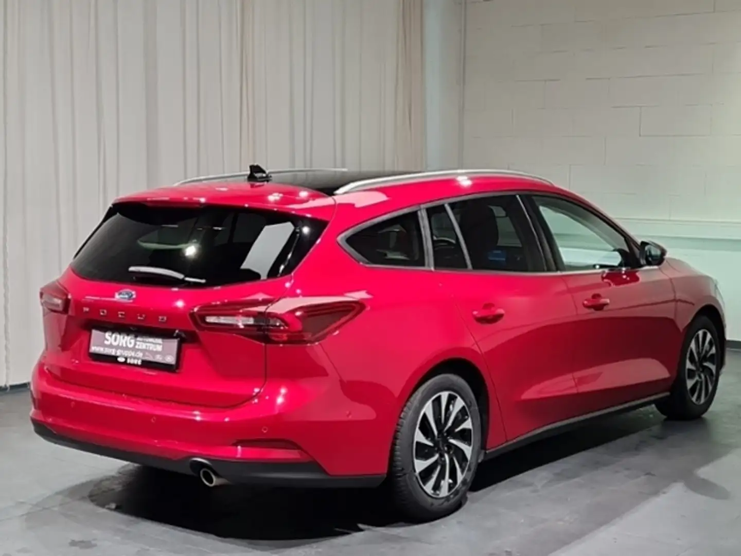 Ford Focus 1.0 EcoB MHEV Titanium X*PANO-SD*ACC*-39%* Rot - 2