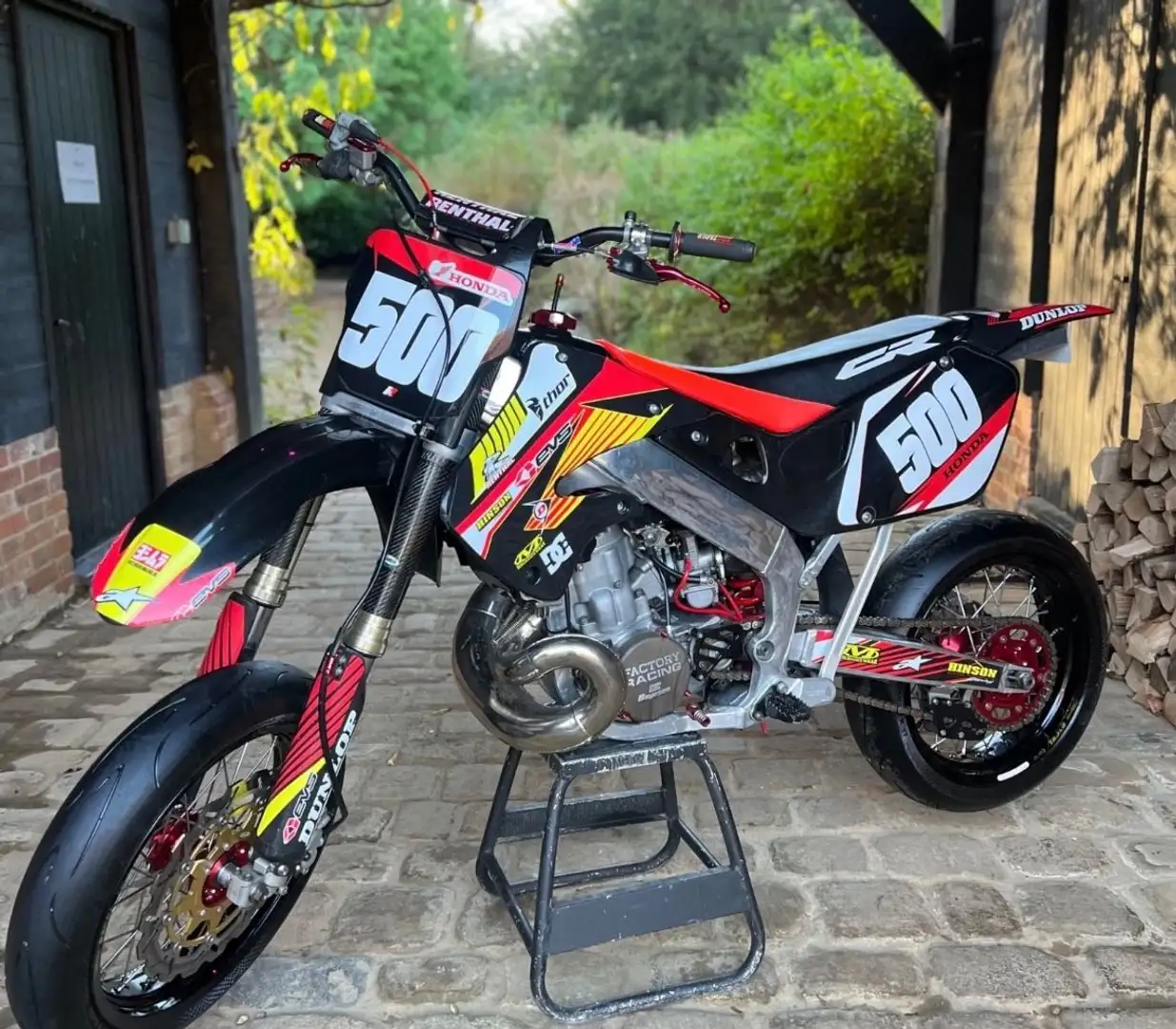 Honda CR 500 2 Takt|2 Stroke Rouge - 2