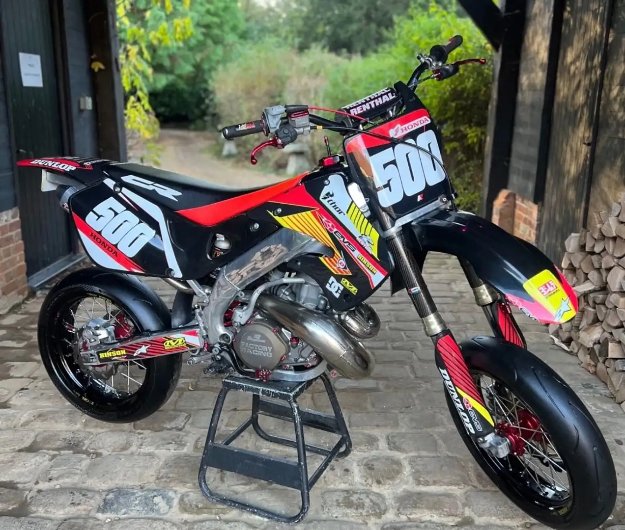 Honda CR 500 2 Takt|2 Stroke Rouge - 1