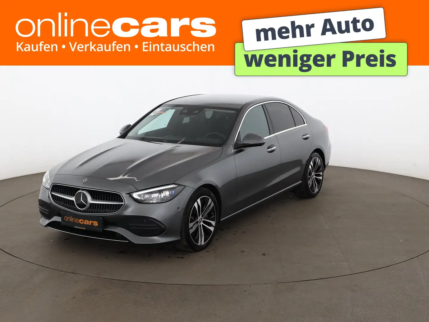 Mercedes-Benz C 220 d 4Matic Avantgarde Aut LED 360-CAM RADAR Grau - 1