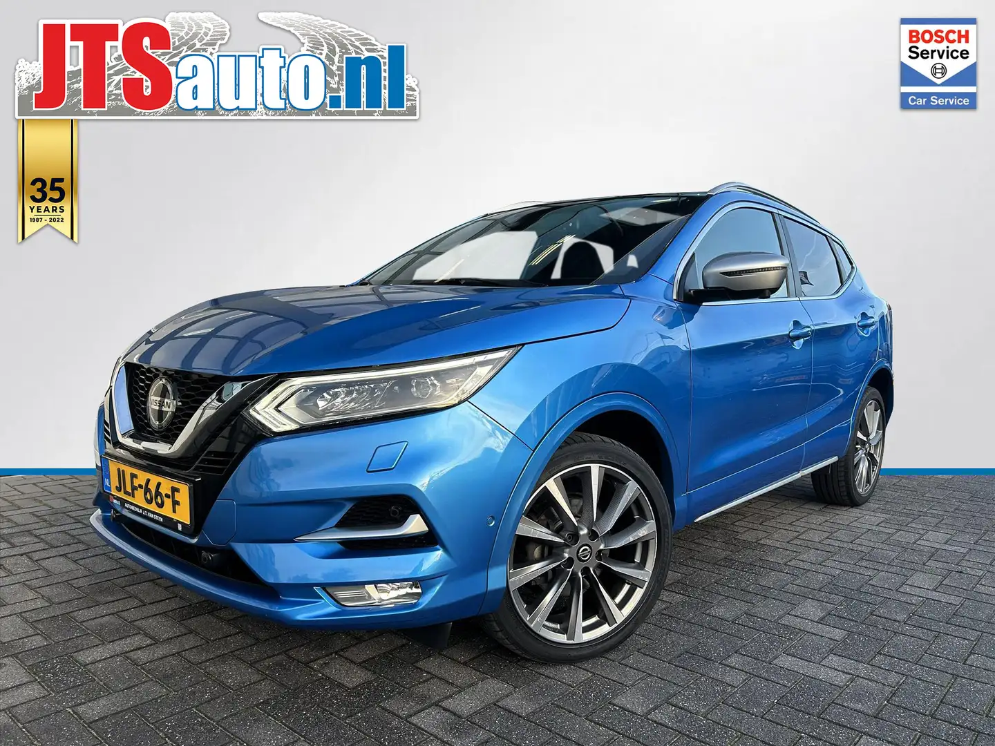 Nissan Qashqai 1.3 DIG-T 160pk N-Tec Aut. Leder, Pano, Trekhaak Bleu - 1