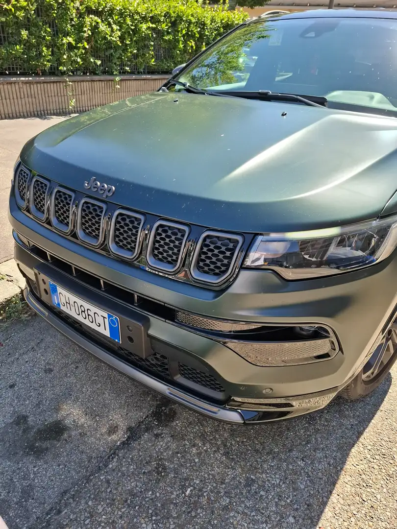Jeep Compass Compass II 2021 1.3 turbo t4 80 Ann 2wd 150cv ddct Verde - 1