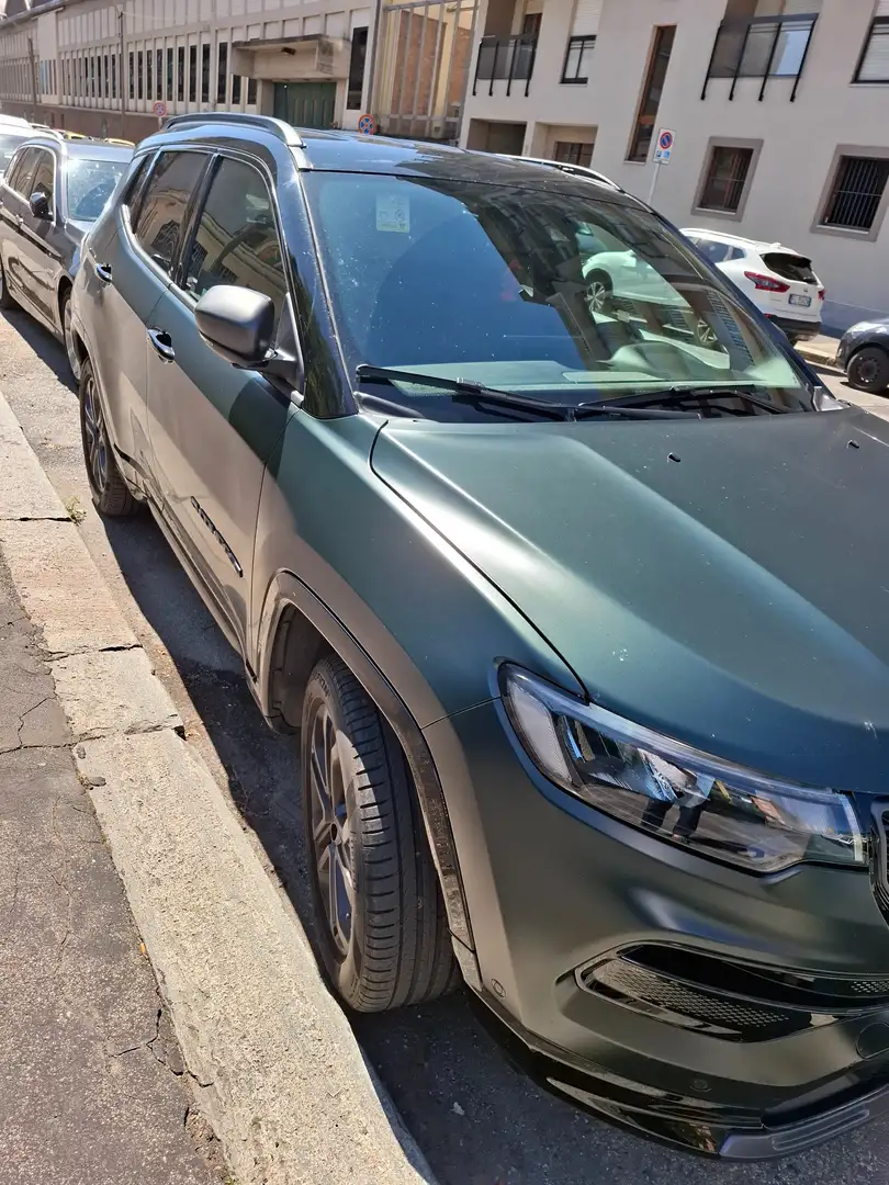 Jeep Compass Compass II 2021 1.3 turbo t4 80 Ann 2wd 150cv ddct Verde - 2