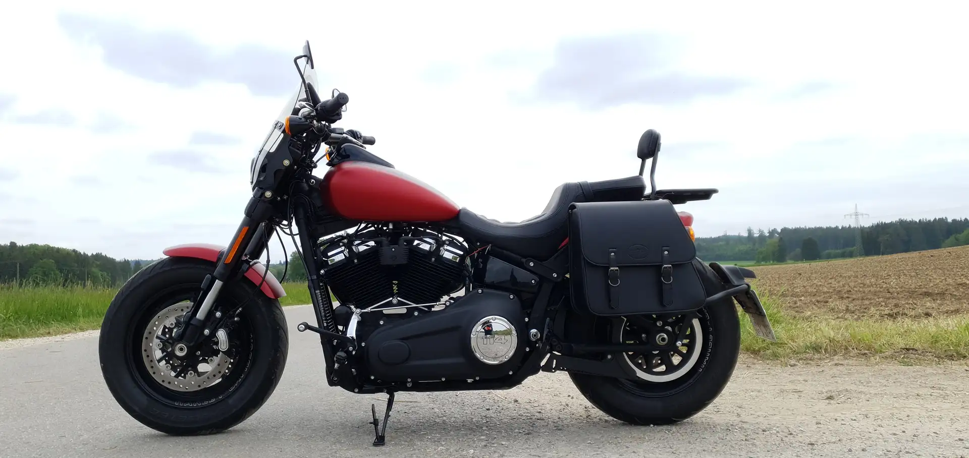 Harley-Davidson Fat Bob 114 Roşu - 2