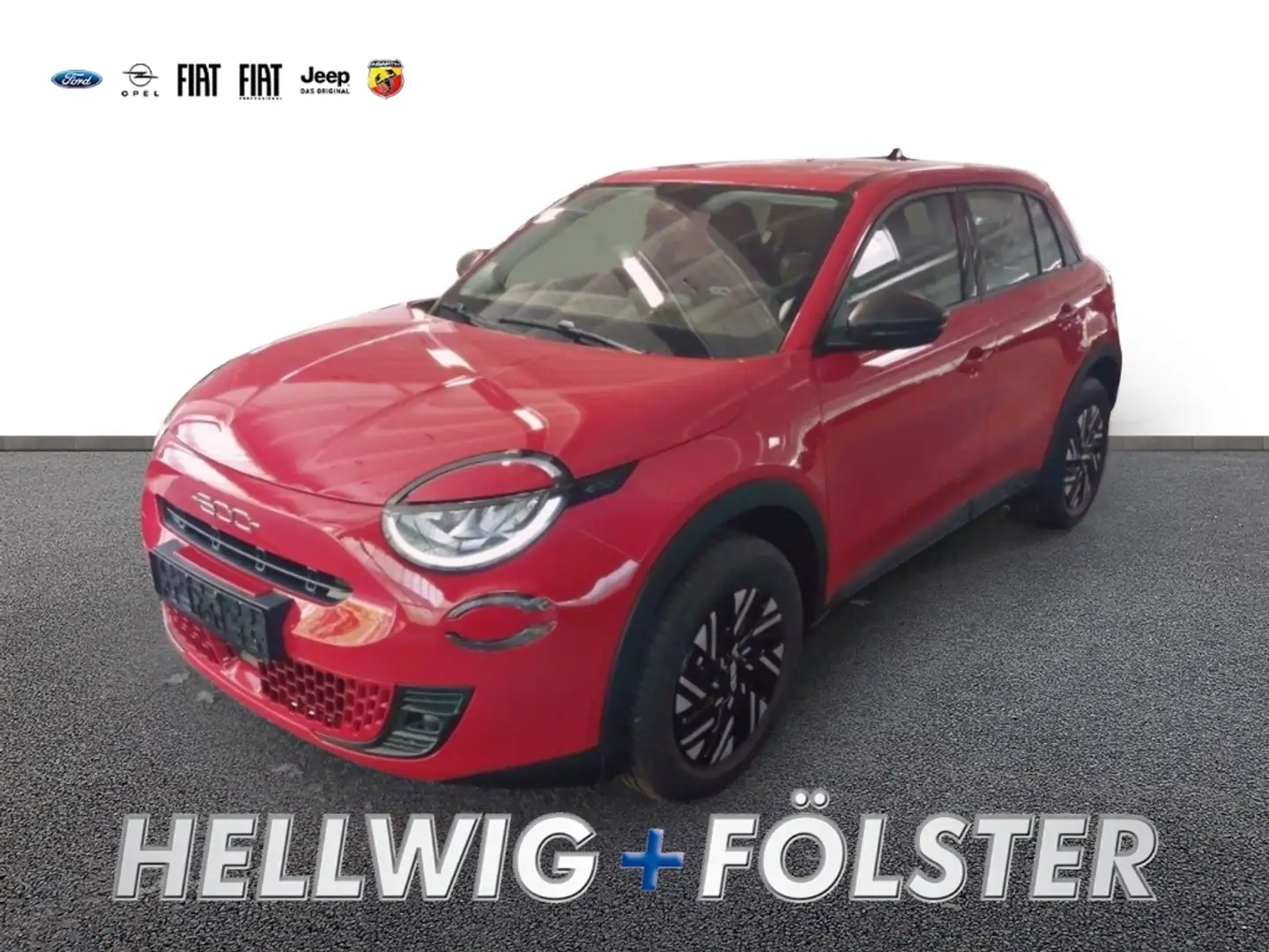Fiat 600 125 Jahre Edition Navi LED ACC Apple CarPlay Andro Rouge - 1