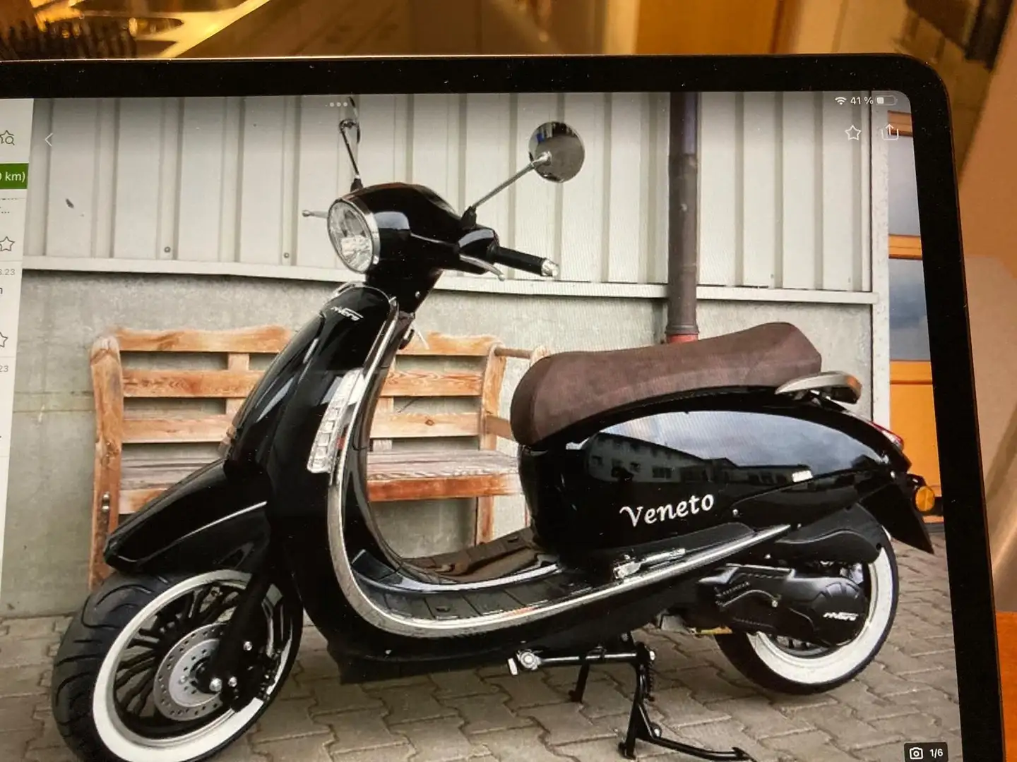 Rivero Scooter Veneto 125 Schwarz - 1