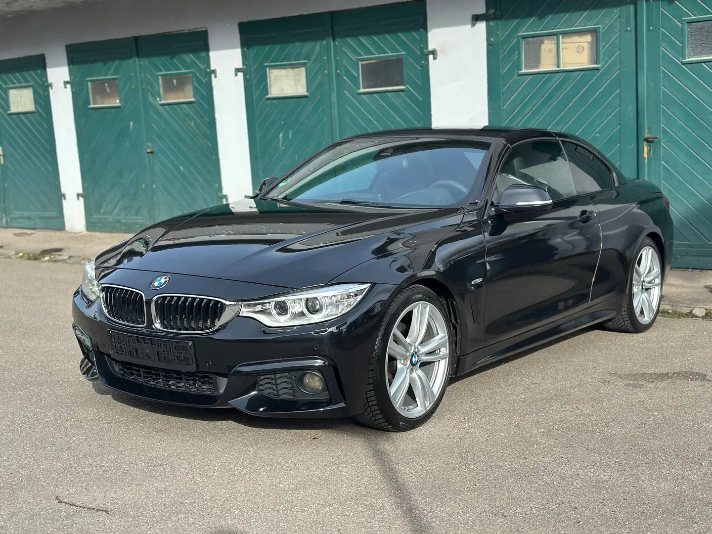 BMW 420 d Cabrio M-Sportpaket | Automatik, Xenon, Leder Schwarz - 2