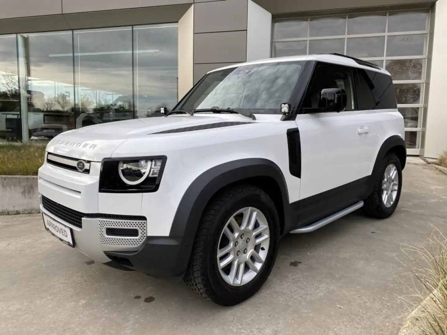 Land Rover Defender 90 Weiß - 2