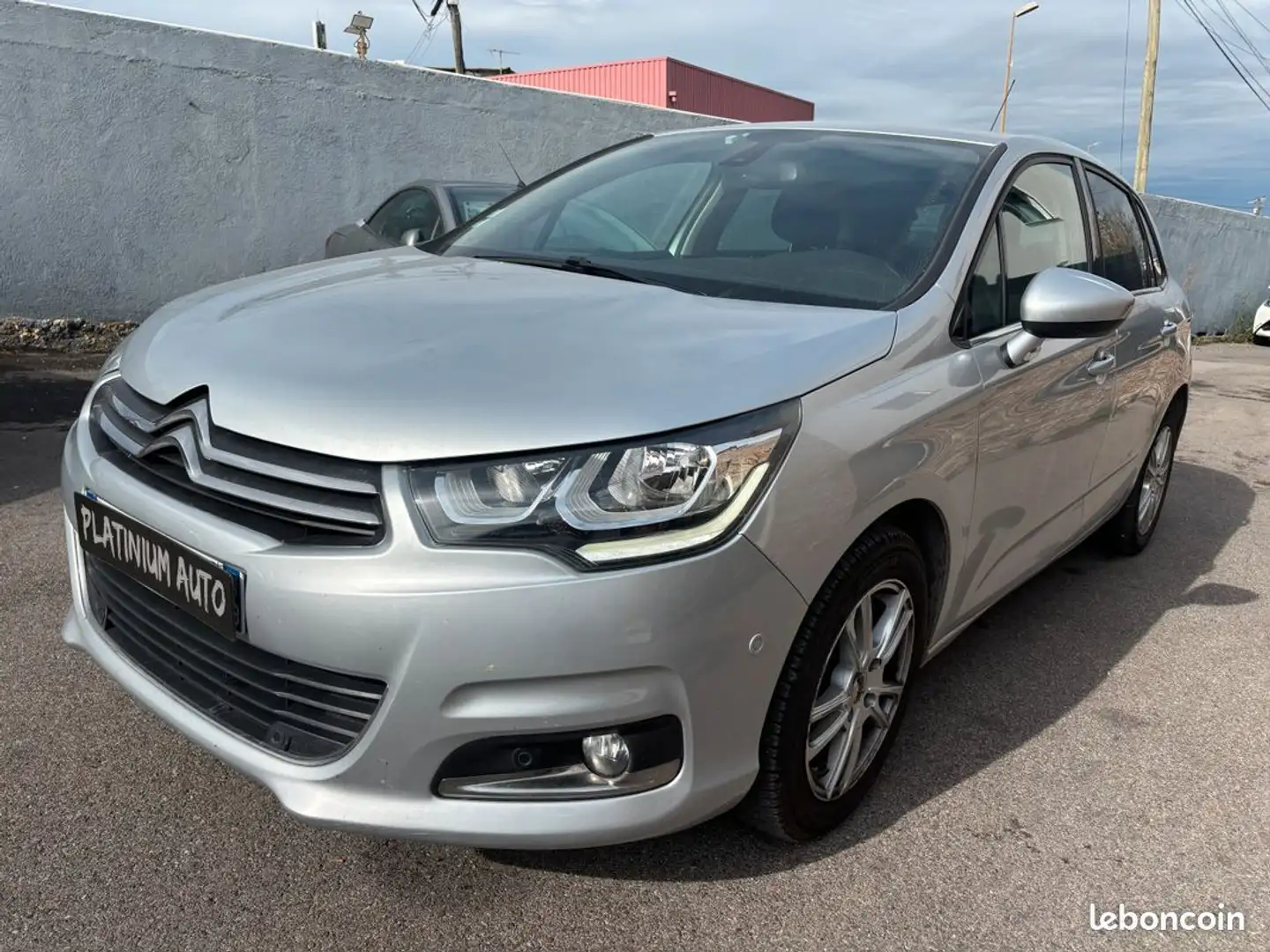 Citroen C4 Citroën II (2) 1.6 BlueHdi 120 S&S Millenium Business EAT6 Gris - 2