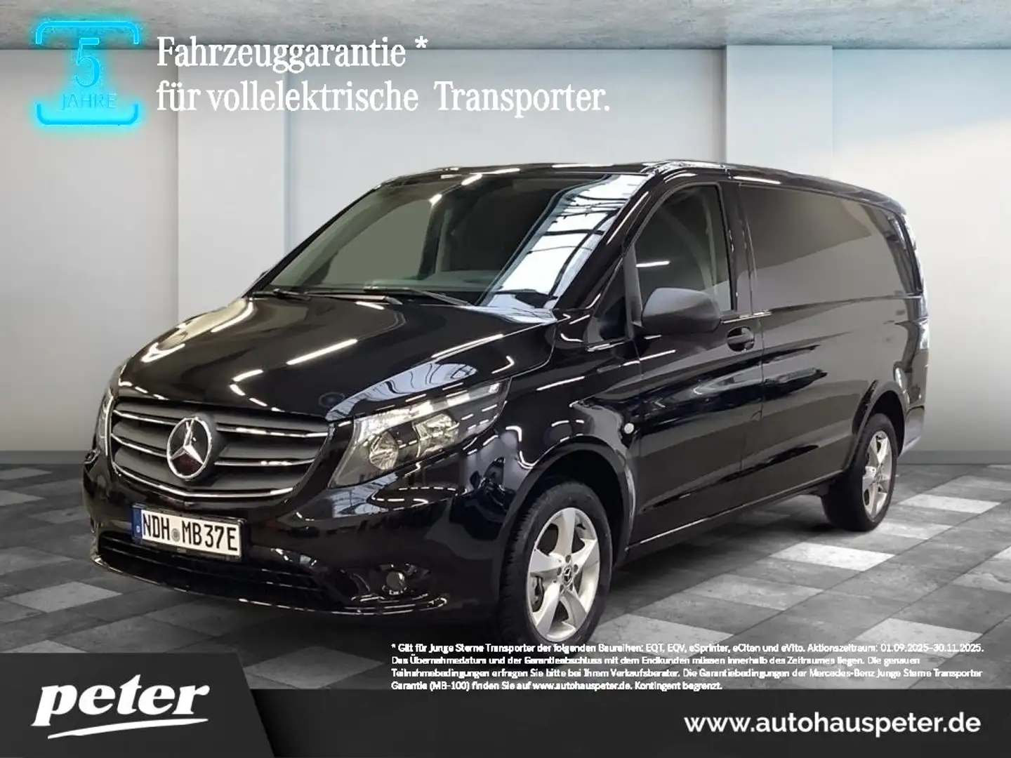 Mercedes-Benz Vito e 111 Audio 30/Klima/Sitzheizung/DAB/ Schwarz - 1