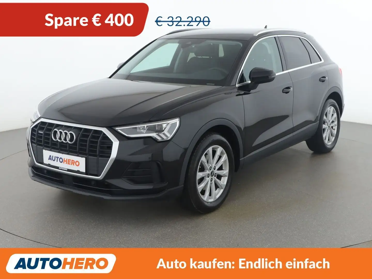 Audi Q3 35 TDI quattro Schwarz - 1