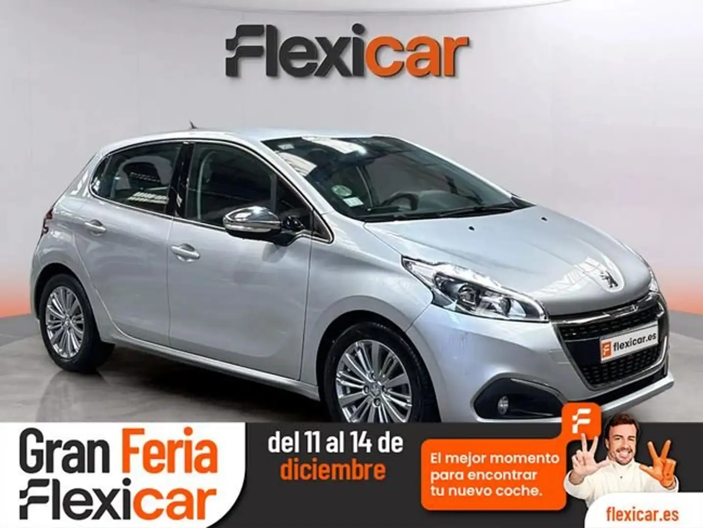 Peugeot 208 1.6BlueHDi Allure 100 Gris - 1