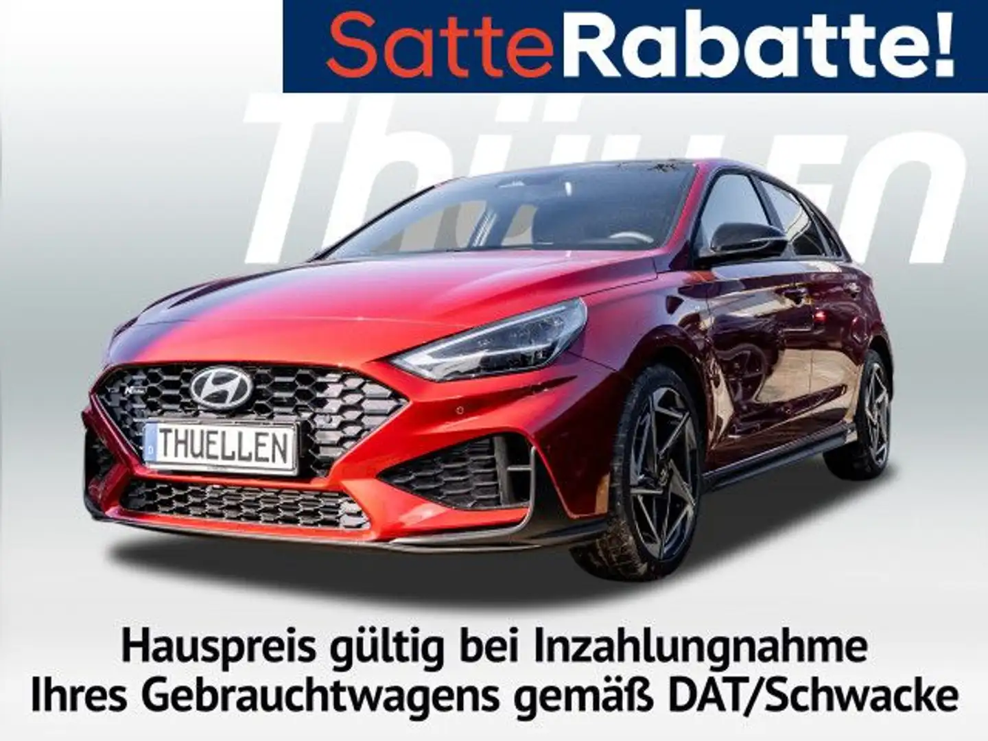 Hyundai i30 1.5 N-Line Panoramadach Navi R.Kamera Bluelink Rood - 1