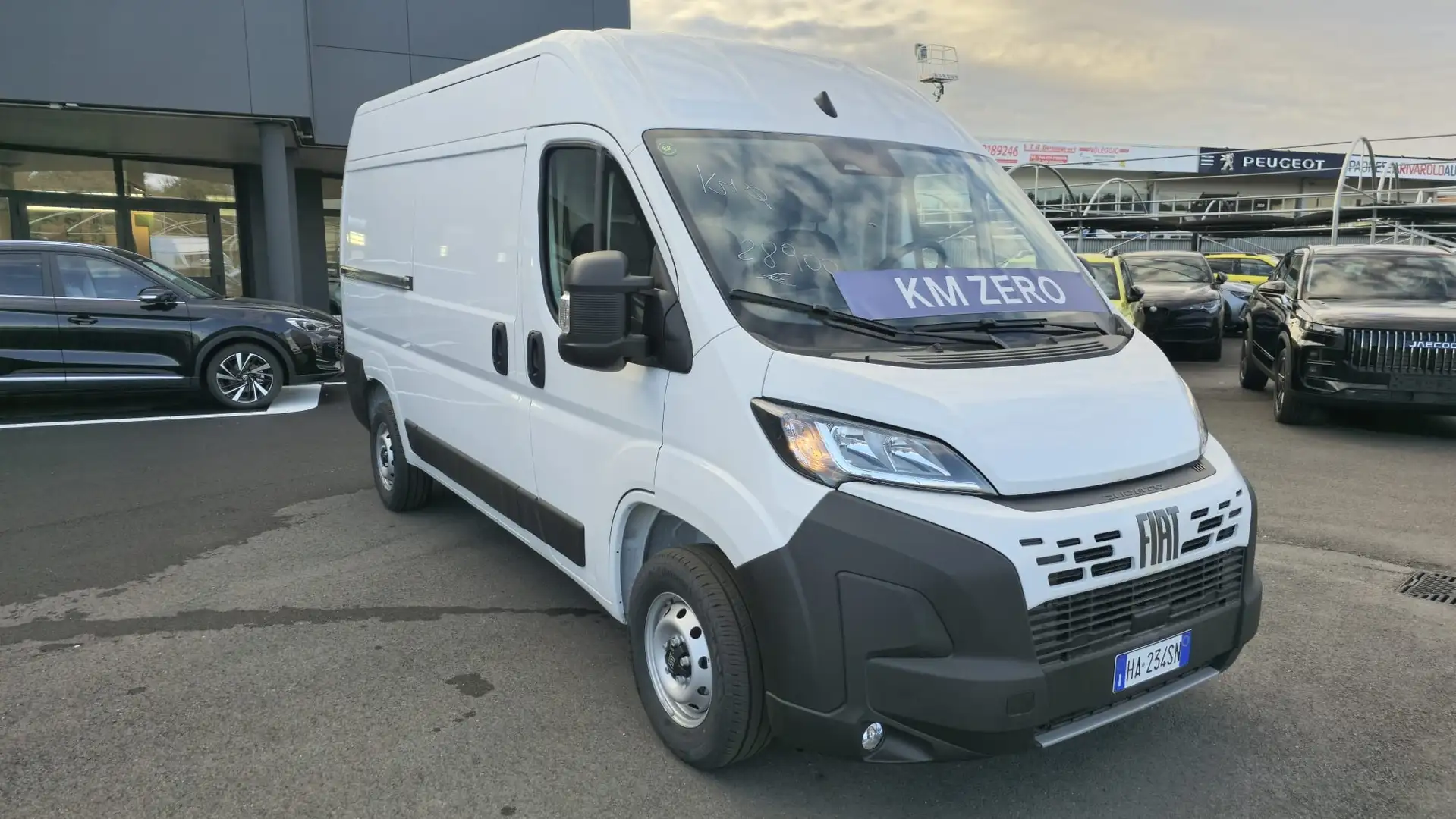 Fiat Ducato Series 9 Furgone Lastrato 35q Mh2 140cv 2.2 Multij Bianco - 1