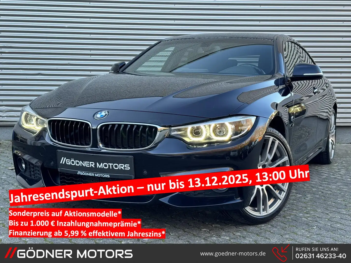 BMW 440 M Sport i xDrive GC xDrive/1.HD/DE-FHZ/HARMAN-K... Noir - 1