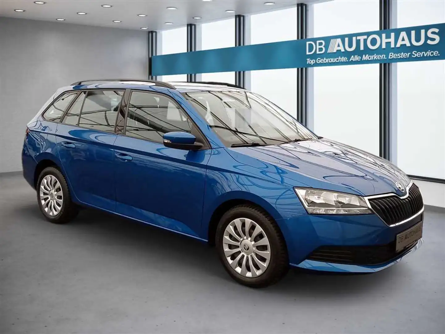 Skoda Fabia Ambition 1.0 TSI Blauw - 2