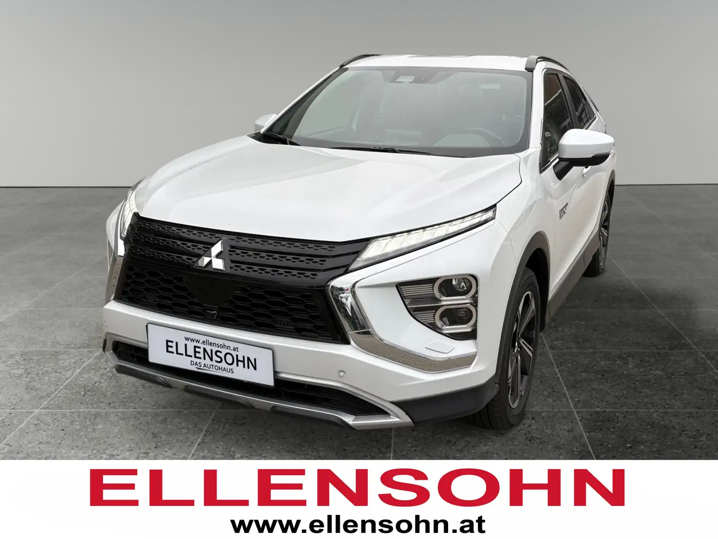 Mitsubishi Eclipse Cross 2,4 PHEV 4WS Intense+ CVT AWD 8-Fach bereift! Weiß - 1
