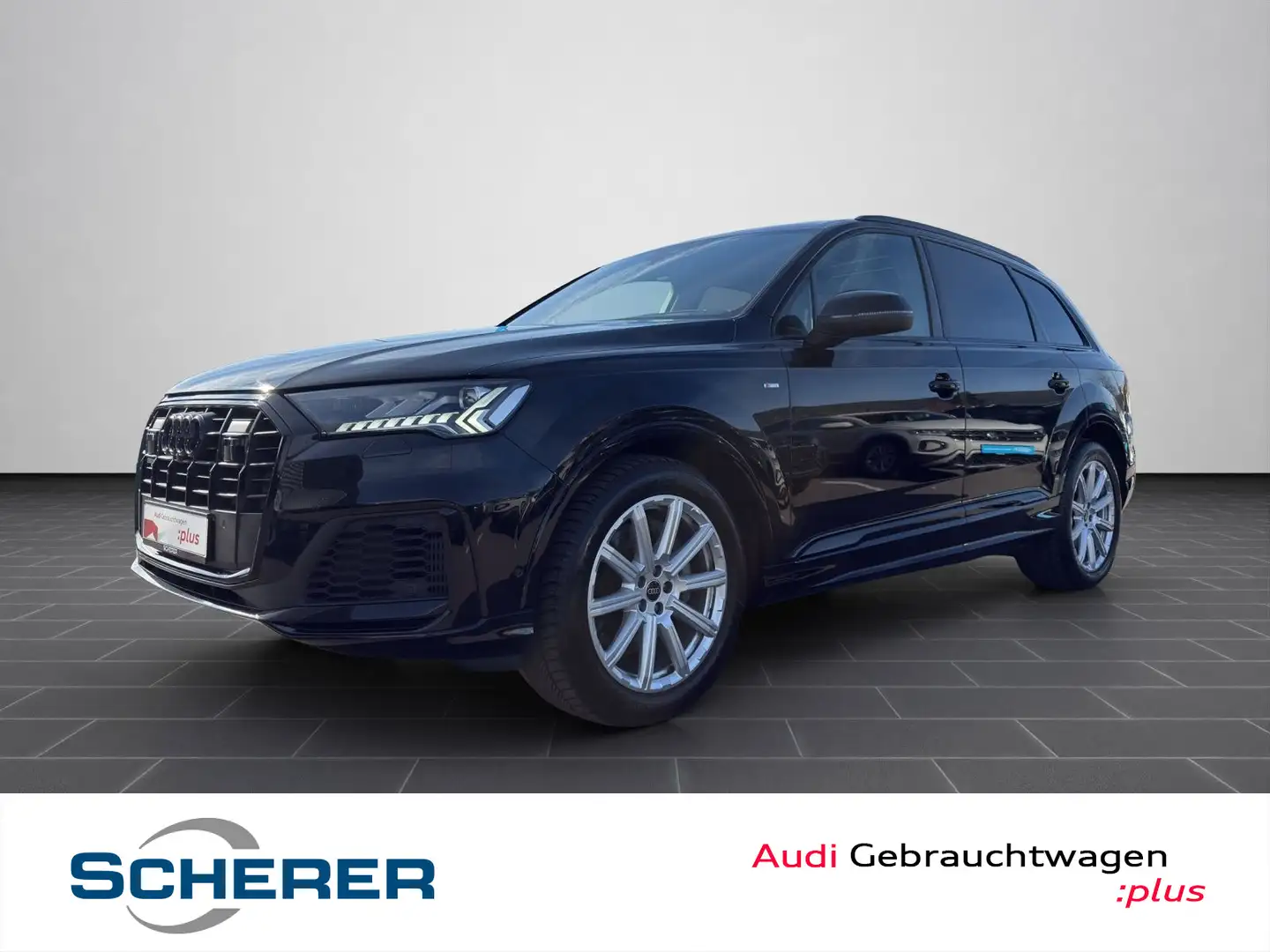 Audi Q7 SUV S line 55 TFSI quattro MATRIX LED PANO KA Schwarz - 1