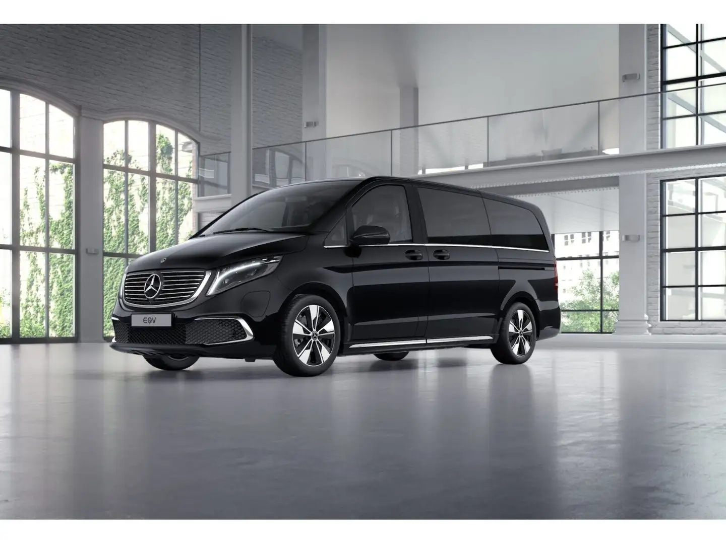 Mercedes-Benz EQV 300 AVANTGARDE Lang 8 Sitze LED Sitzklima Schwarz - 1
