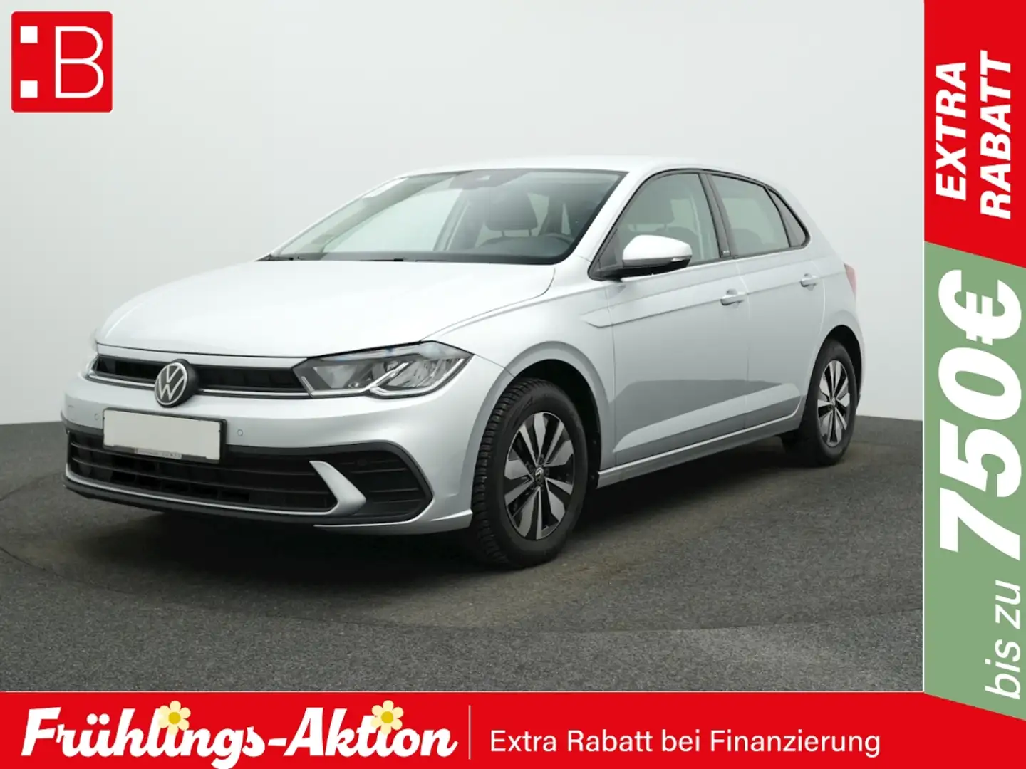 Volkswagen Polo 1.0 MPI Move TEMPOMAT LED PDC DAB Silber - 1