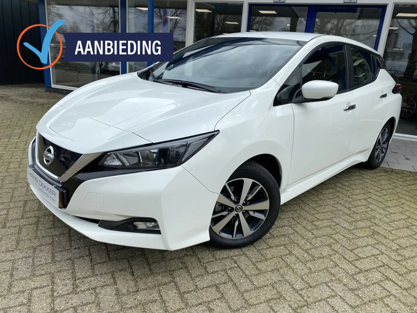 Nissan Leaf Acenta 40 kWh navigatie/airco/automaat Blanc - 1