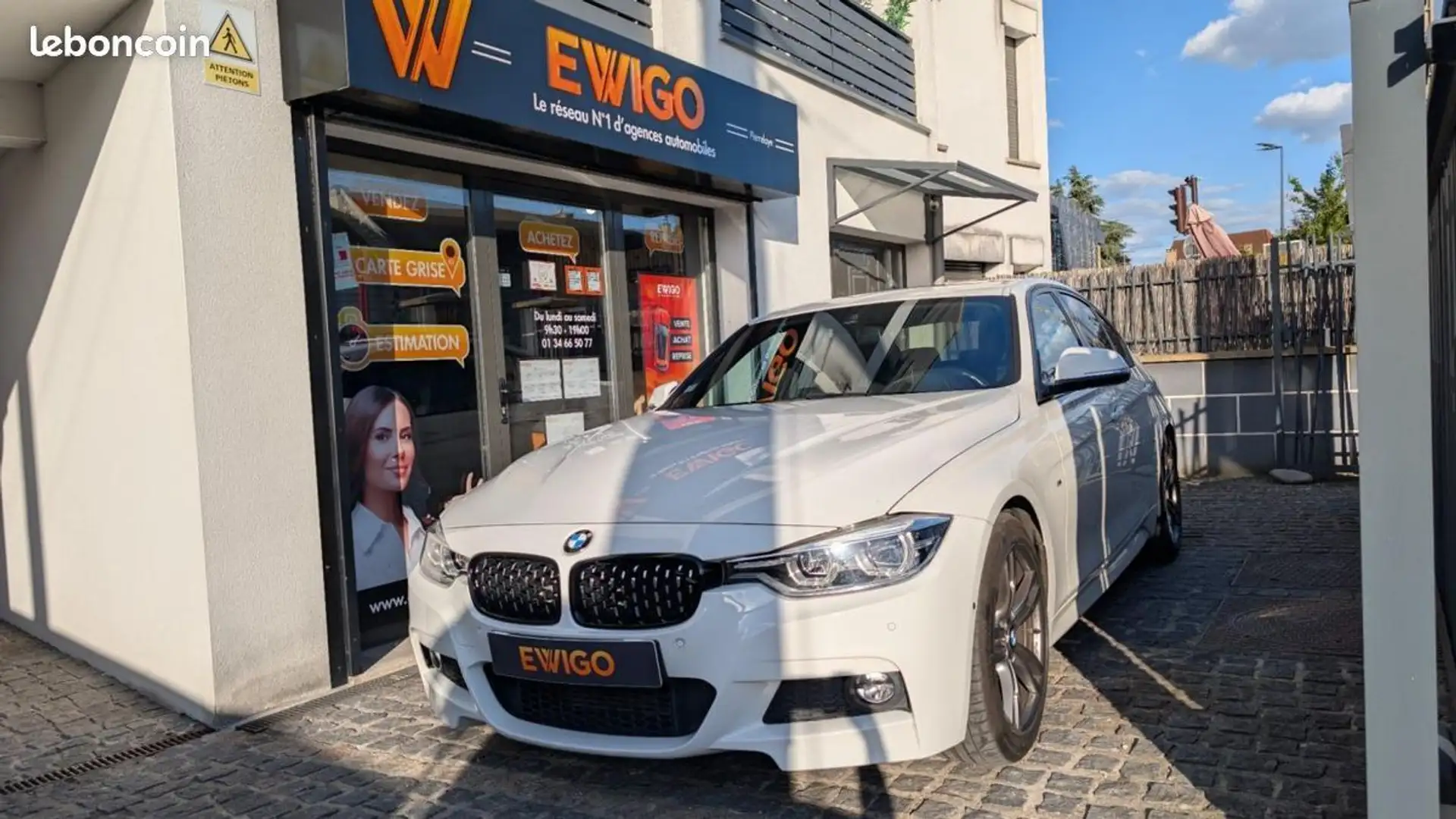 BMW 320 320d M Sport TO Entretien Wit - 1