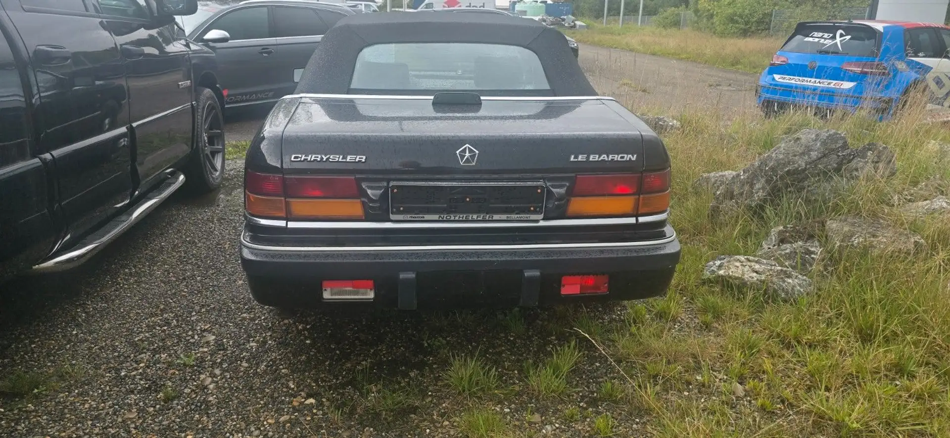 Chrysler Le Baron Schwarz - 2