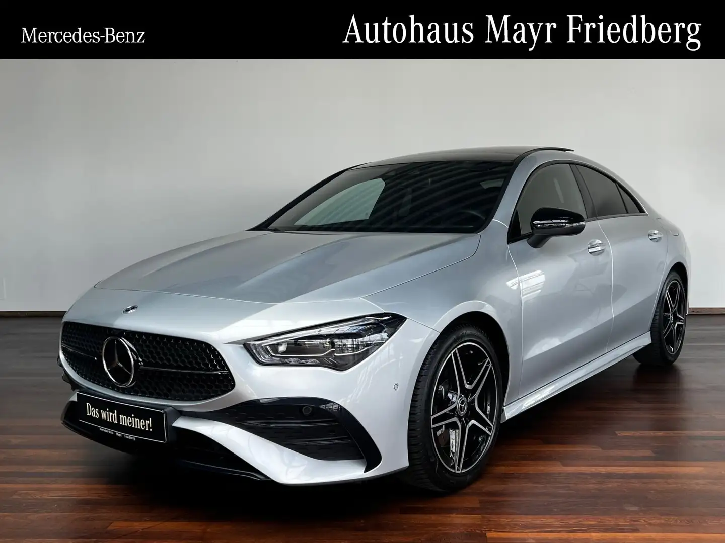 Mercedes-Benz CLA 200 CLA 200 Coupé AMG PREMIUM+NIGHT+PANODACH+KAMERA Stříbrná - 1