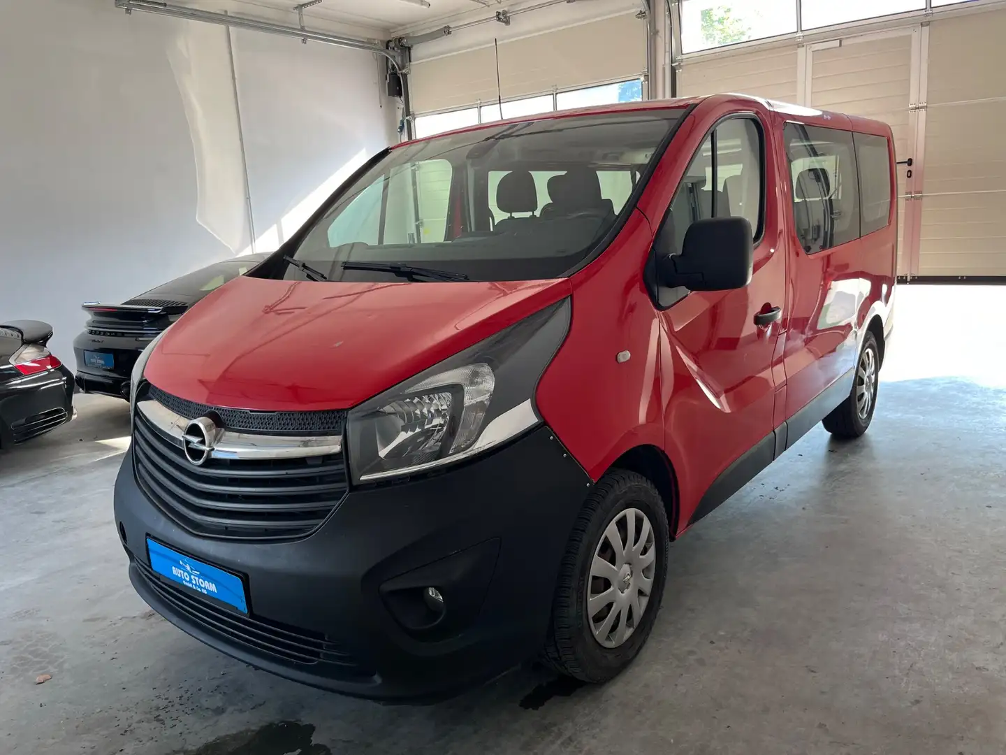 Opel Vivaro B Kombi 1.6 CDTI Biturbo L1H1*9-Sitz*Klima*BT Roşu - 1