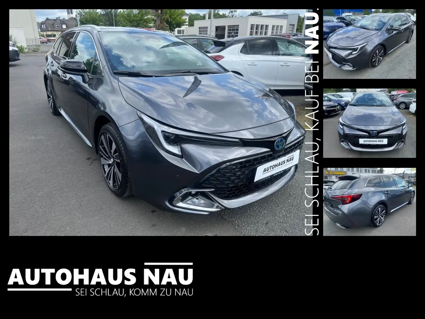 Toyota Corolla TS 1.8l Hybrid Teamplayer mit Technik Paket Grijs - 1