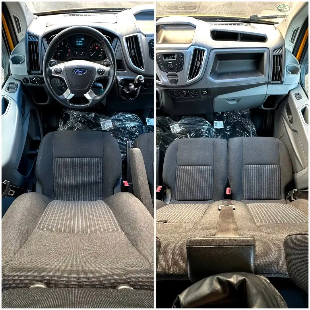 Ford Transit Pritsche 7 Sitze L3 Doppelkabine TÜV27 Jaune - 2