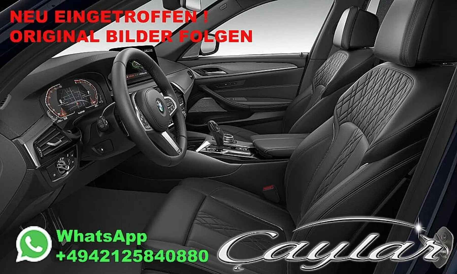 BMW 540 xd TOUR M SPORT NAPPA FOND TV PANO LASER AHK Blau - 2
