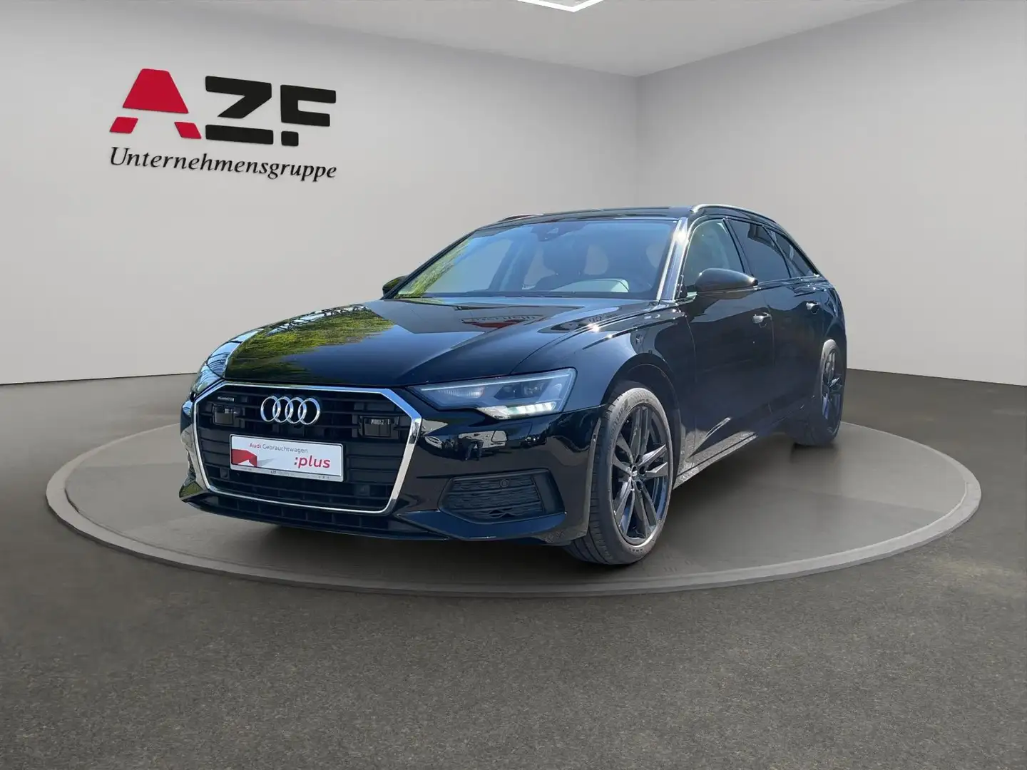 Audi A6 45 TDI qu. S-tronic AHK+NAVI+LEDER+LED+ Schwarz - 2