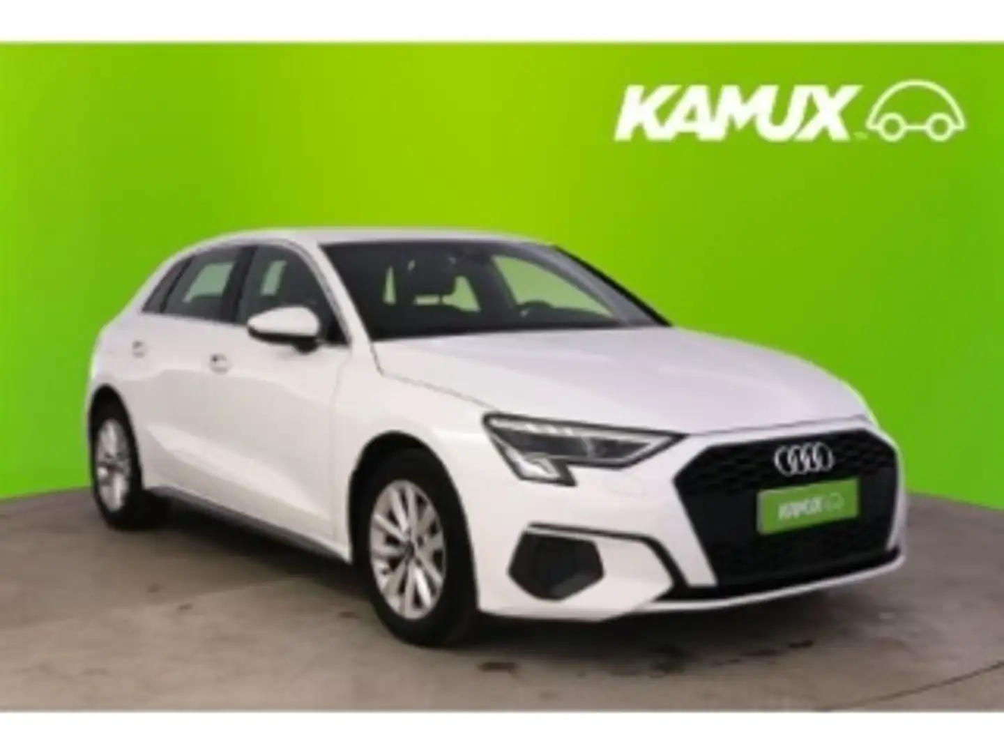 Audi A3 30TFSI Sb S-tronic+LED+VIRTUAL+CARPLAY+TEMPO Blanc - 1