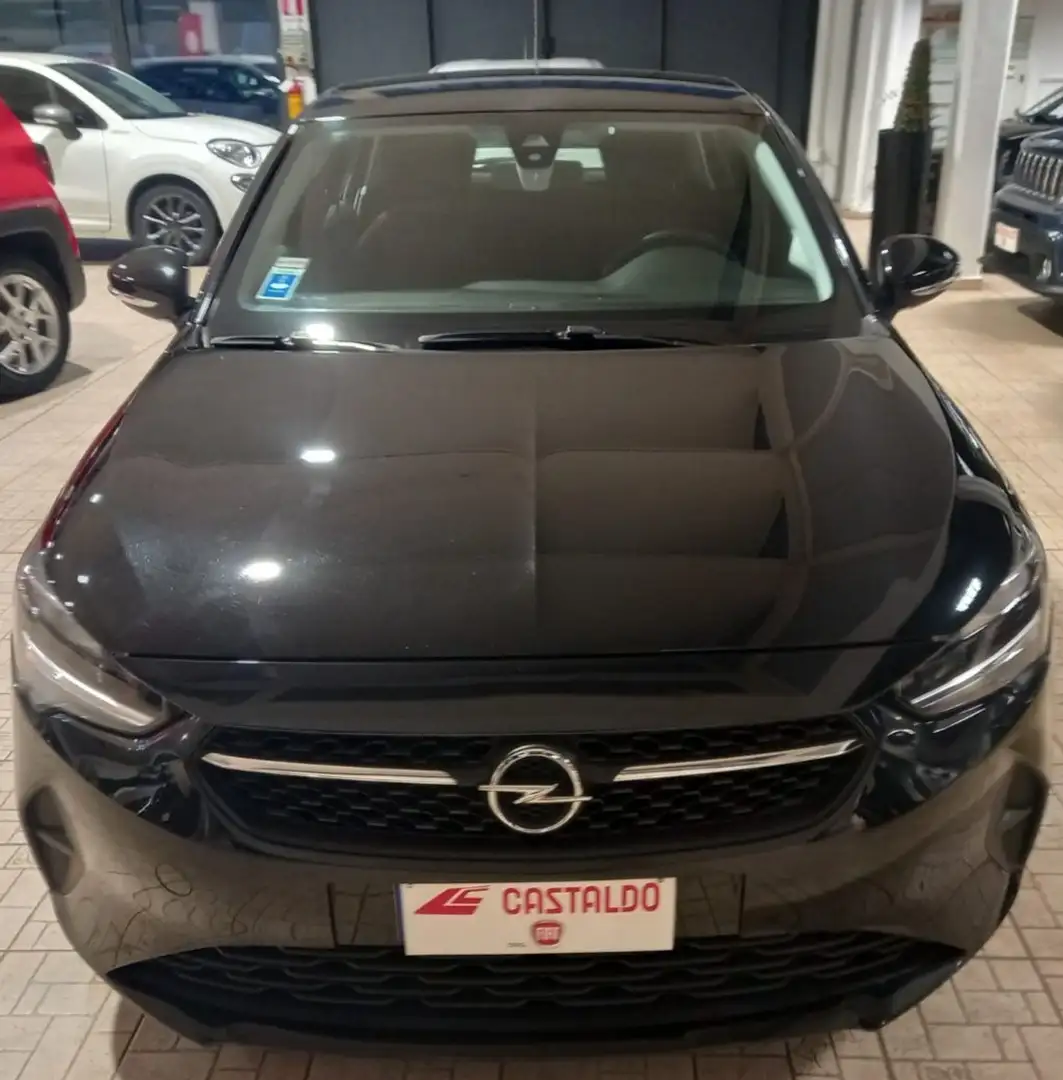 Opel Corsa 1.2 Edition Schwarz - 1