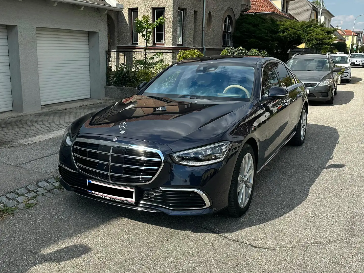 Mercedes-Benz S 580 S 580e PHEV 4MATIC 28,6kWh Aut. Blau - 1