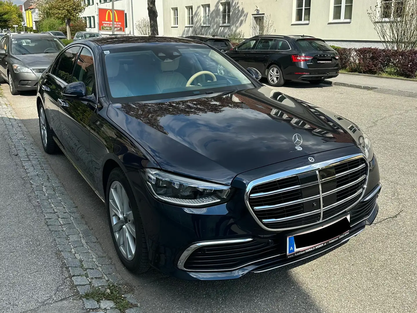 Mercedes-Benz S 580 S 580e PHEV 4MATIC 28,6kWh Aut. Blau - 2