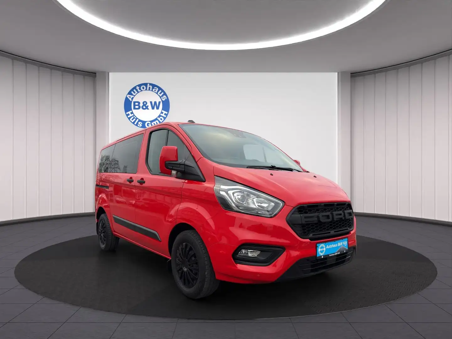 Ford Transit Custom 320 L1*9-SITZE*ACC*KAMERA*KLIMA* Rot - 1