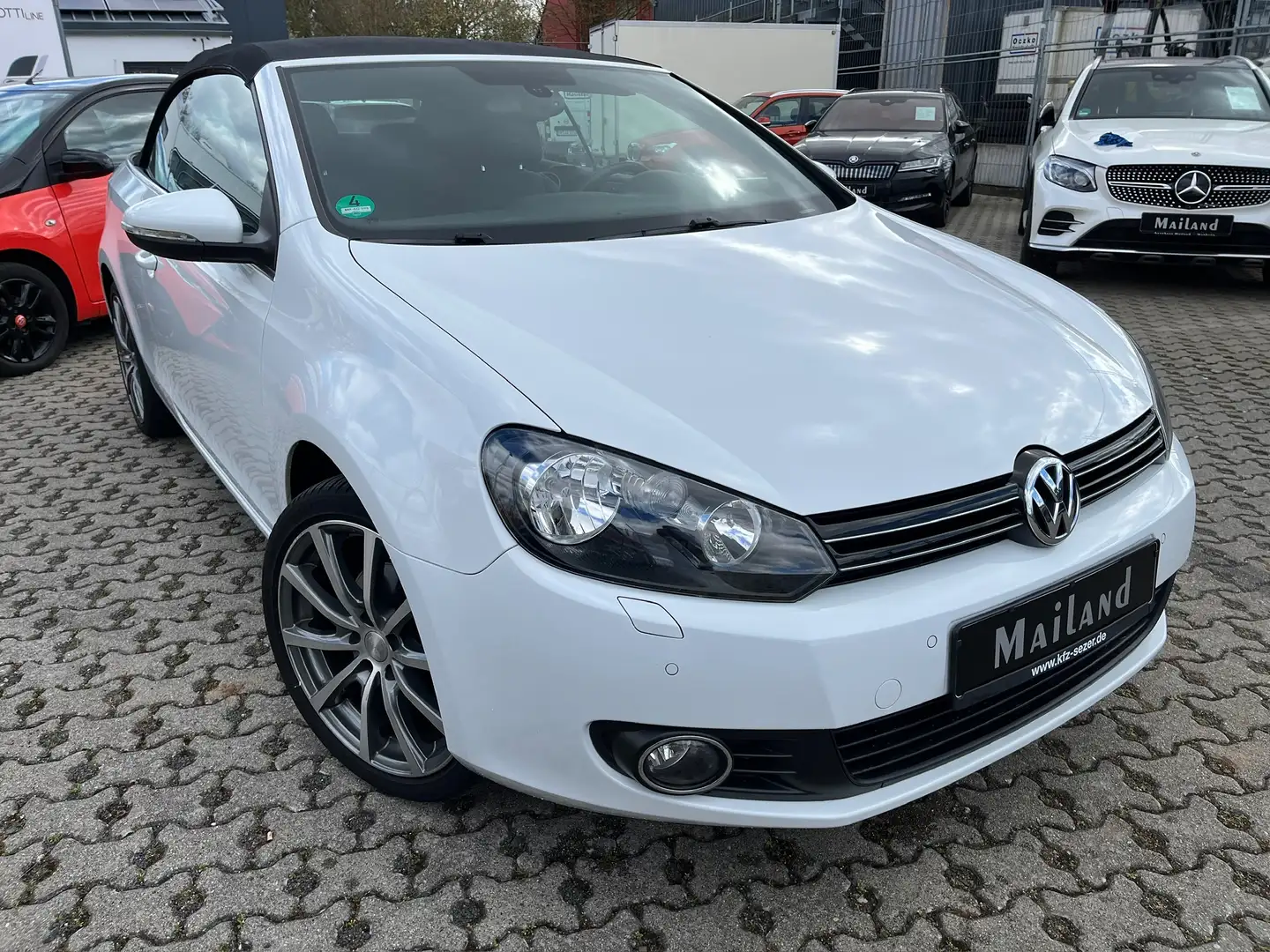 Volkswagen Golf Cabriolet 1,2 TSI BMT Weiß - 1