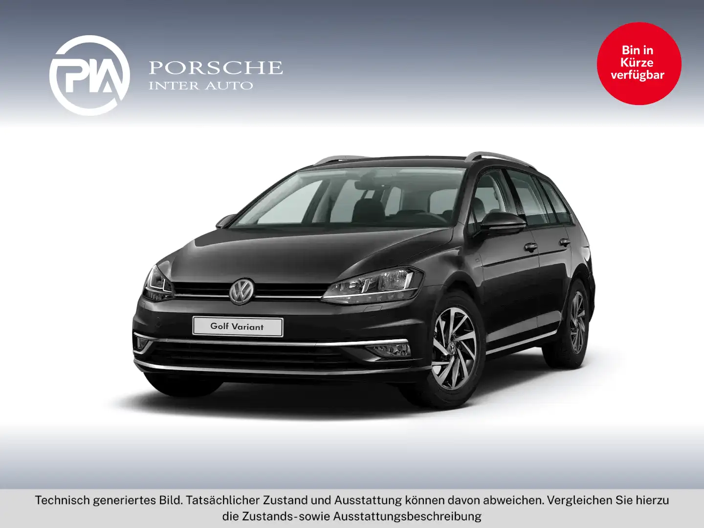Volkswagen Golf Variant Comfortline TDI SCR Schwarz - 1