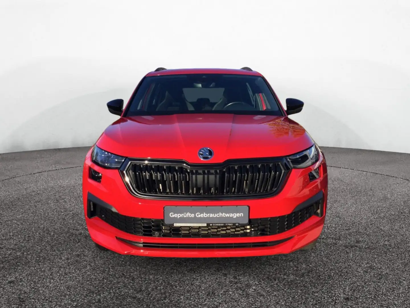 Skoda Kodiaq 2.0 TSI Sportline 4x4 AHK MATRIX-LED Rot - 2