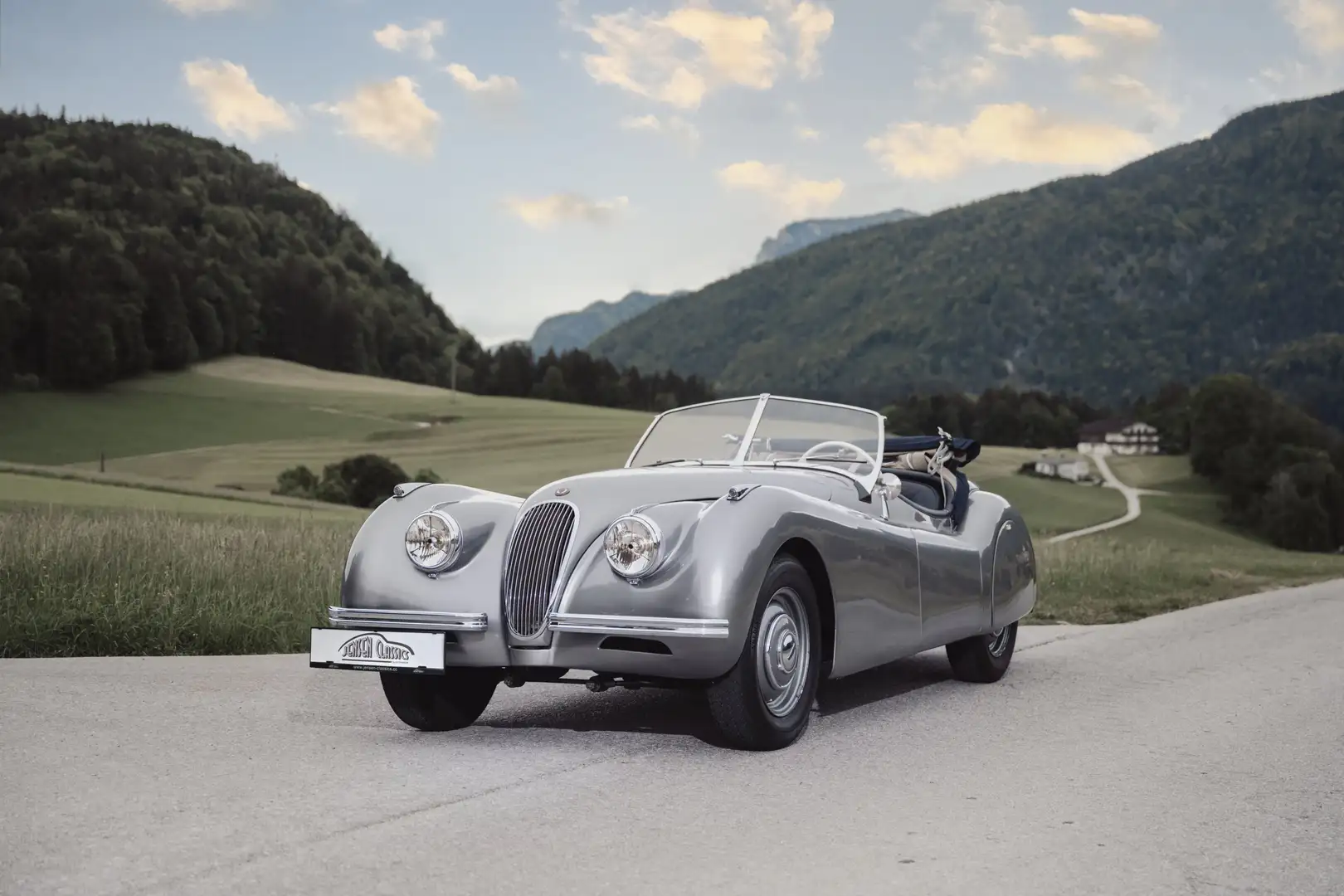 Jaguar XK 120 OTS Aluminium Body, äußerst selten Grau - 1
